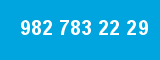 982 783 22 29 982 783 22 29